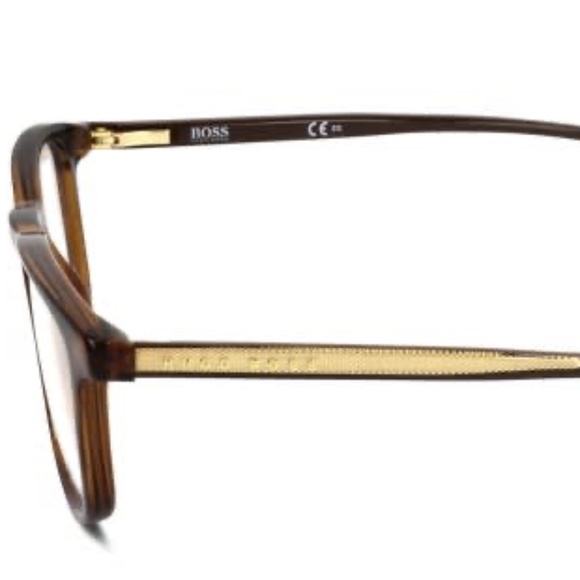 New Hugo Boss Frames Acetate BOSS 1050 086 54 18 145 Eyeglasses Unisex Havana - Picture 4 of 6